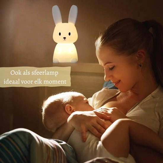 GlowBuddy™ LED Konijnenlamp - Het Perfecte Nachtlampje voor Kinderen