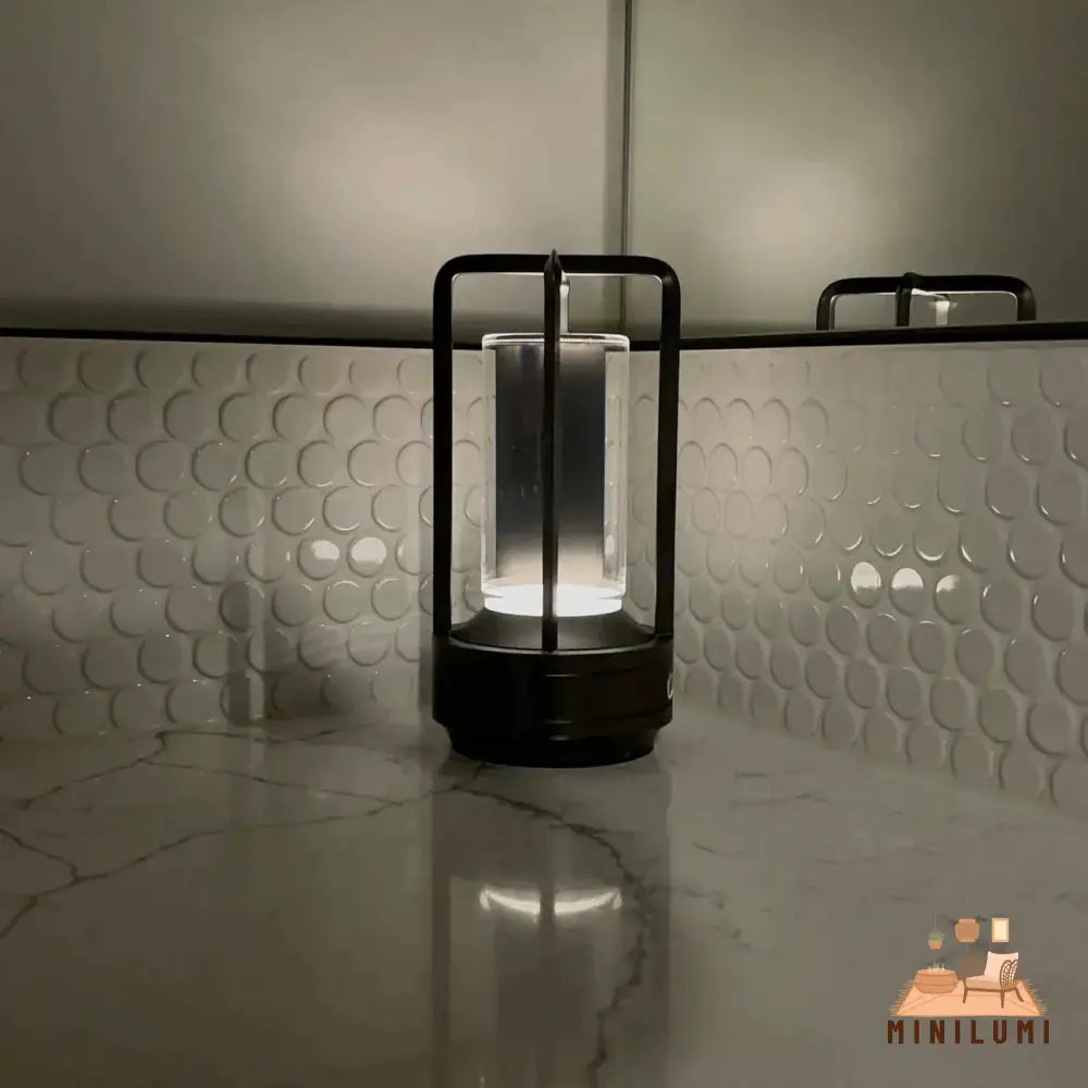 Auroraglow - Retro Design Lamp Zwart Decoratieve Verlichting