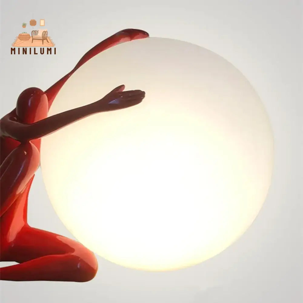 Cosmic Embrace: Kunstzinnige Tafellamp Met Mystieke Sfeer Decoratieve Verlichting