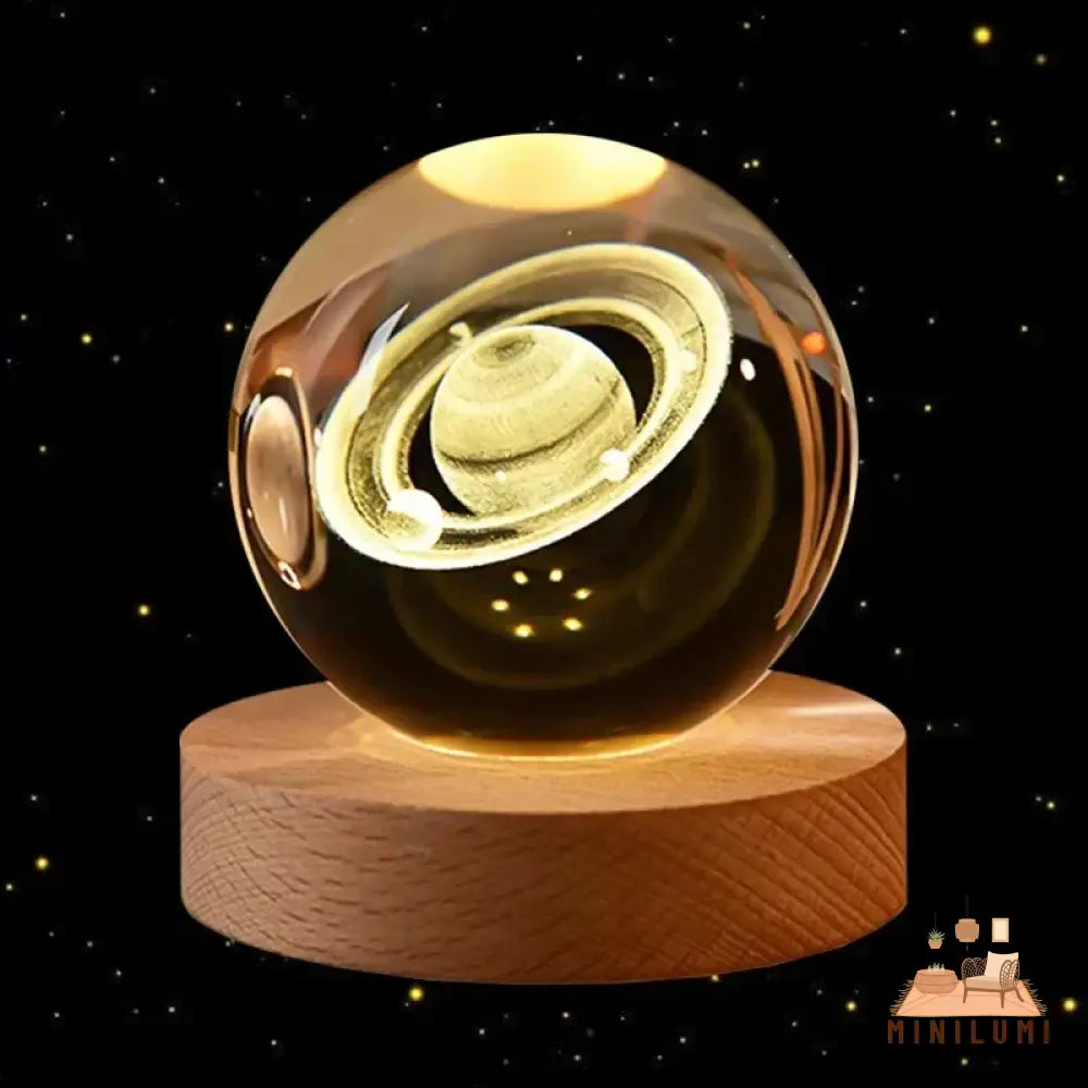 Galactische Lichtbol: Een Kosmisch Kunstwerk Voor Thuis Saturnus Decoratieve Verlichting