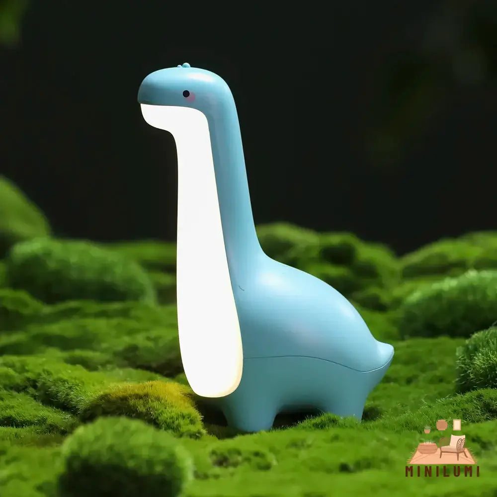 Lumo Dino: Het Vrolijke Lampje Voor Een Magische Sfeer Blauw Decoratieve Verlichting