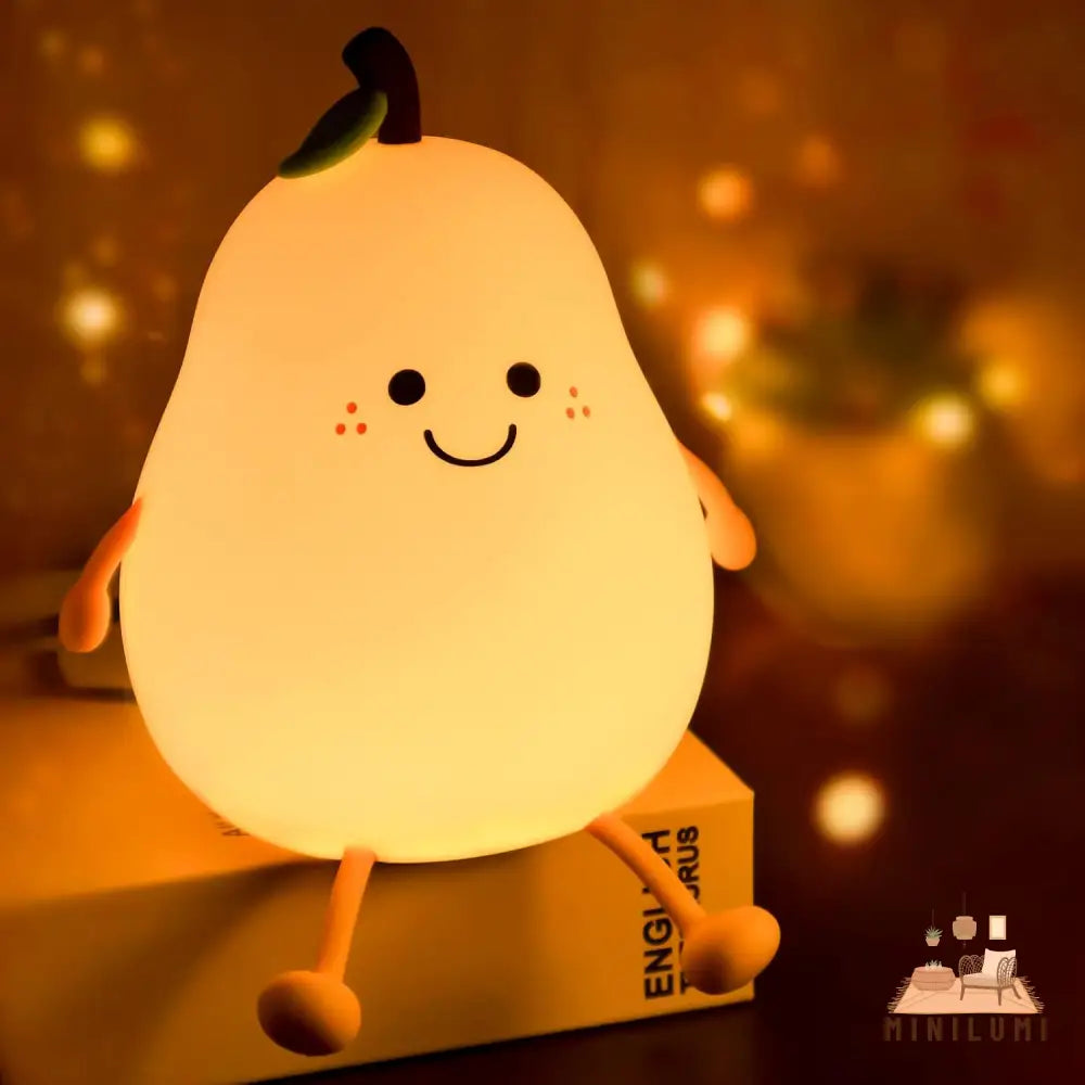 Vrolijke Peer Lampje - Knusse Glimlach Voor Elk Interieur Decoratieve Verlichting